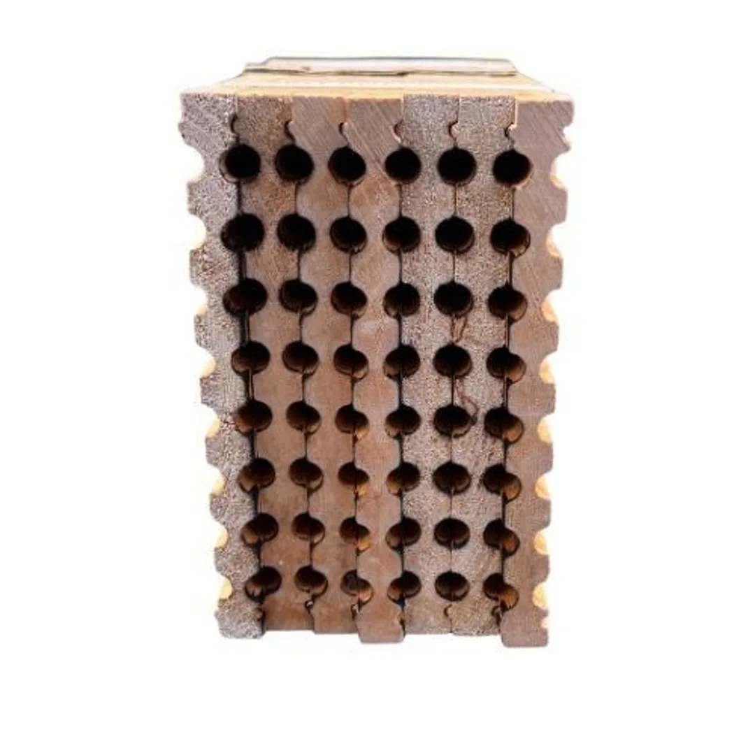 48-Hole Mason Bee Nesting Block