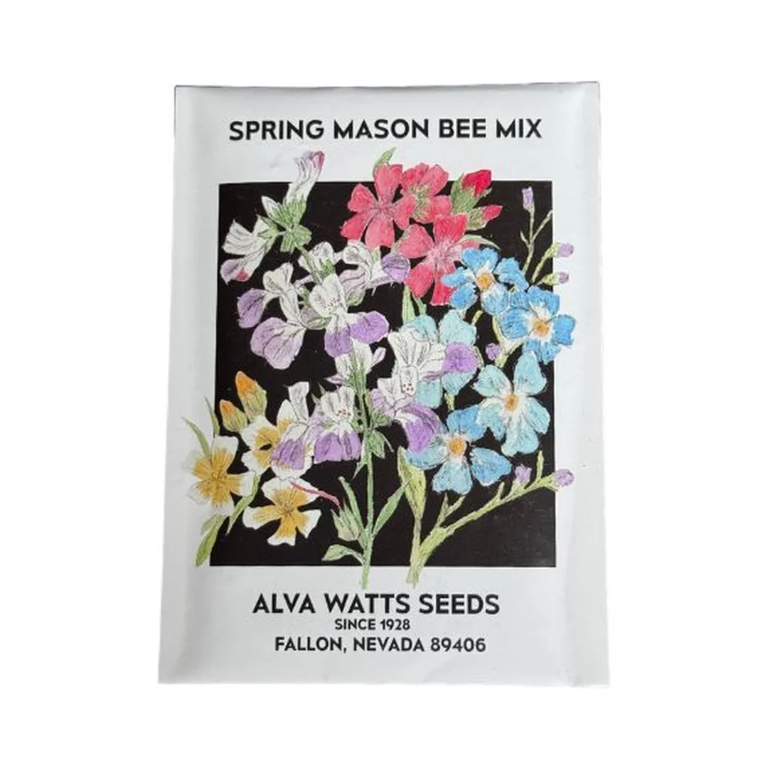 Spring Mason Bee Mix, Alva Watts Seeds