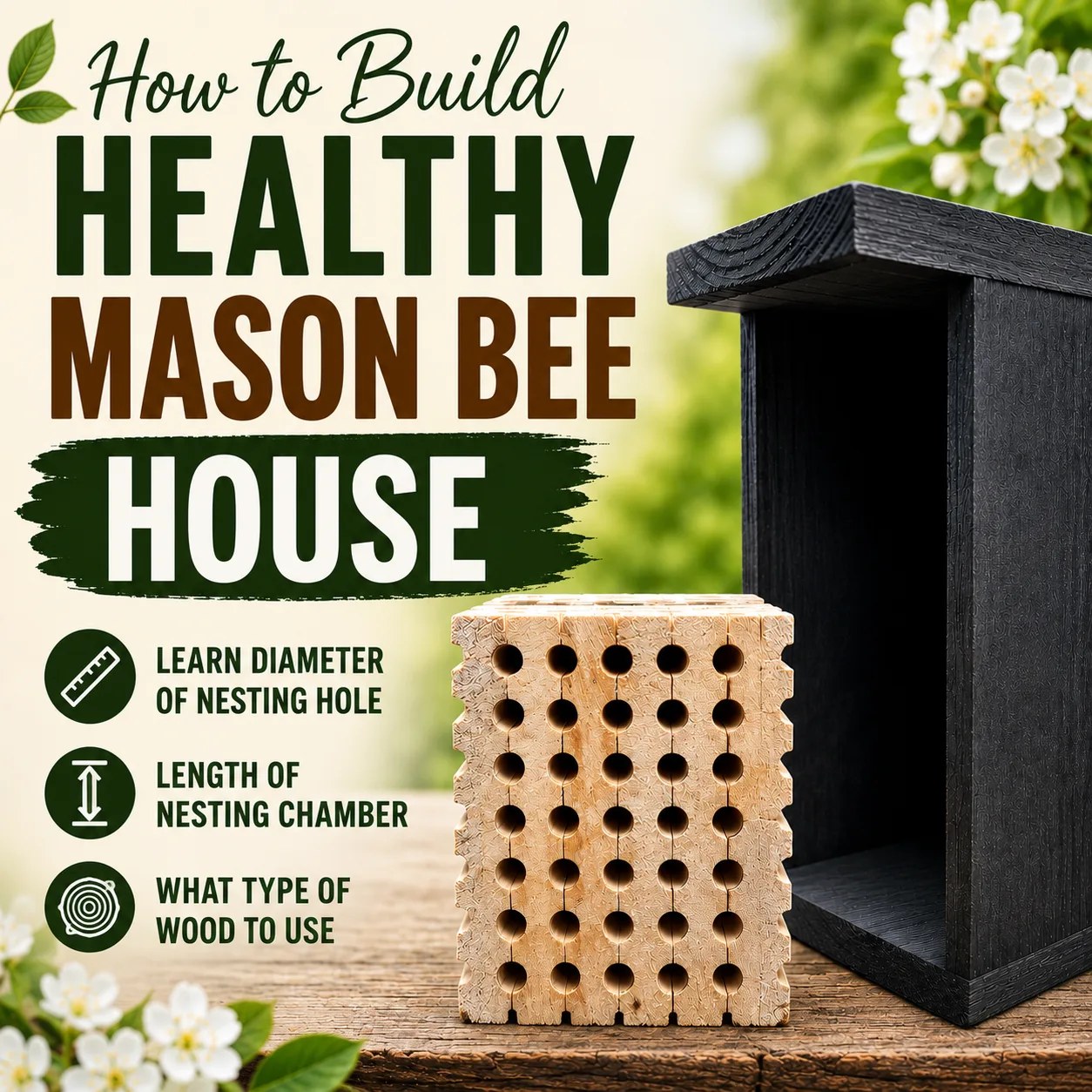 How to Build a Mason Bee House